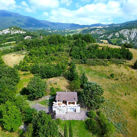 Casa Del Bosco - Vista Mozzafiato & Parco 4 Ettari Villa Bobbio Exteriör bild