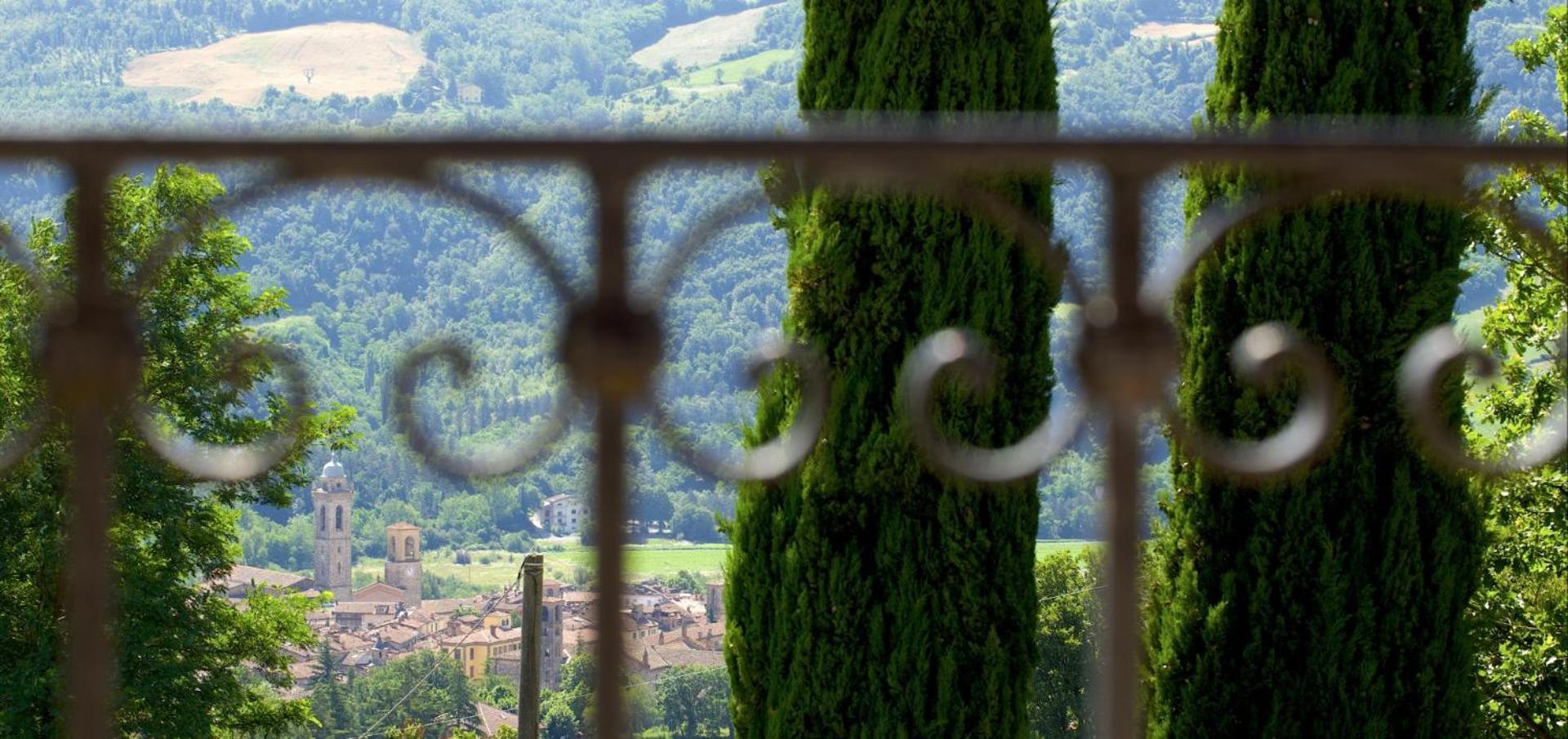 Casa Del Bosco - Vista Mozzafiato & Parco 4 Ettari Villa Bobbio Exteriör bild